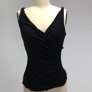 Velvet black tank